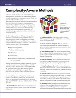 Complexity-Aware Methods