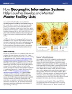 How Geographic Information Systems Help Countries Develop and Maintain Master Facility Lists