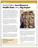 Family Folders: Low-Resource Health Data with a Big Impact