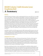 MEASURE Evaluation’s Health Information System Strengthening Model: A Summary