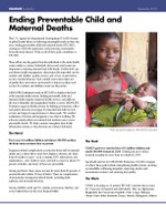 Ending Preventable Child and Maternal Deaths