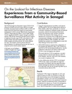 On the Lookout for Infectious Diseases: Experiences from a Community-Based Surveillance Pilot Activity in Senegal