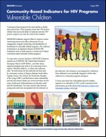 Community-Based Indicators for HIV Programs: Vulnerable Children