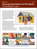 Community-Based Indicators for HIV Programs: Home-Based Care