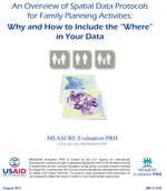 An Overview of Spatial Data Protocols for Family Planning Activities: Why and How to Include the “Where” in Your Data