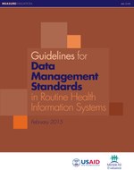Guidelines for Data Management Standards in Routine Health Information Systems
