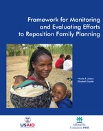 Framework for Monitoring and Evaluating Efforts to Reposition Family Planning