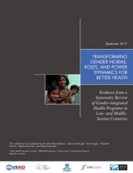 Transforming Gender Norms, Roles, and Power Dynamics for Better Health: Evidence from a Systematic Review of Gender-integrated Health Programs in Low-and Middle-Income Countries