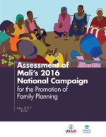 Assessment of Mali’s 2016 National Campaign for the Promotion of Family Planning
