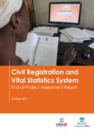Civil Registration and Vital Statistics System – End-of-Project Assessment Report