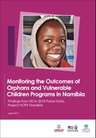 Monitoring the Outcomes of Orphans and Vulnerable Children Programs in Namibia: Findings from 2016–2018 Panel Data, Project HOPE Namibia