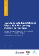 How Access to Smartphones Affects HIV Risk among Students in Tanzania:  A Case Study of Selected High Schools in the Dar es Salaam Region