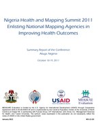 Nigeria Health and Mapping Summit 2011: Enlisting National Mapping Agencies in Improving Health Outcomes