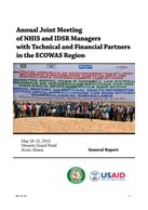 Annual Joint Meeting of National Health Information System (NHIS)  and Integrated Disease Surveillance and Response (IDSR) Managers with Technical and Financial Partners in the ECOWAS Region: General Report